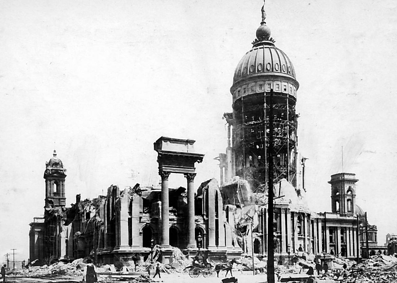  San Francisco City Hall 20. april 1906