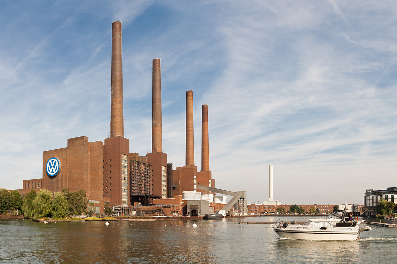 Volkswagenwerk. Foto: Richard Bartz, from Wikimedia Commons