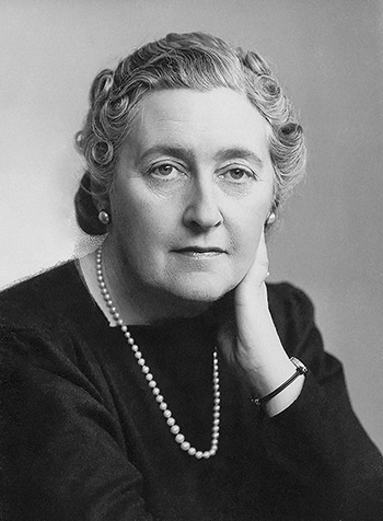Agatha Christie. Foto: Wikimedia Commons
