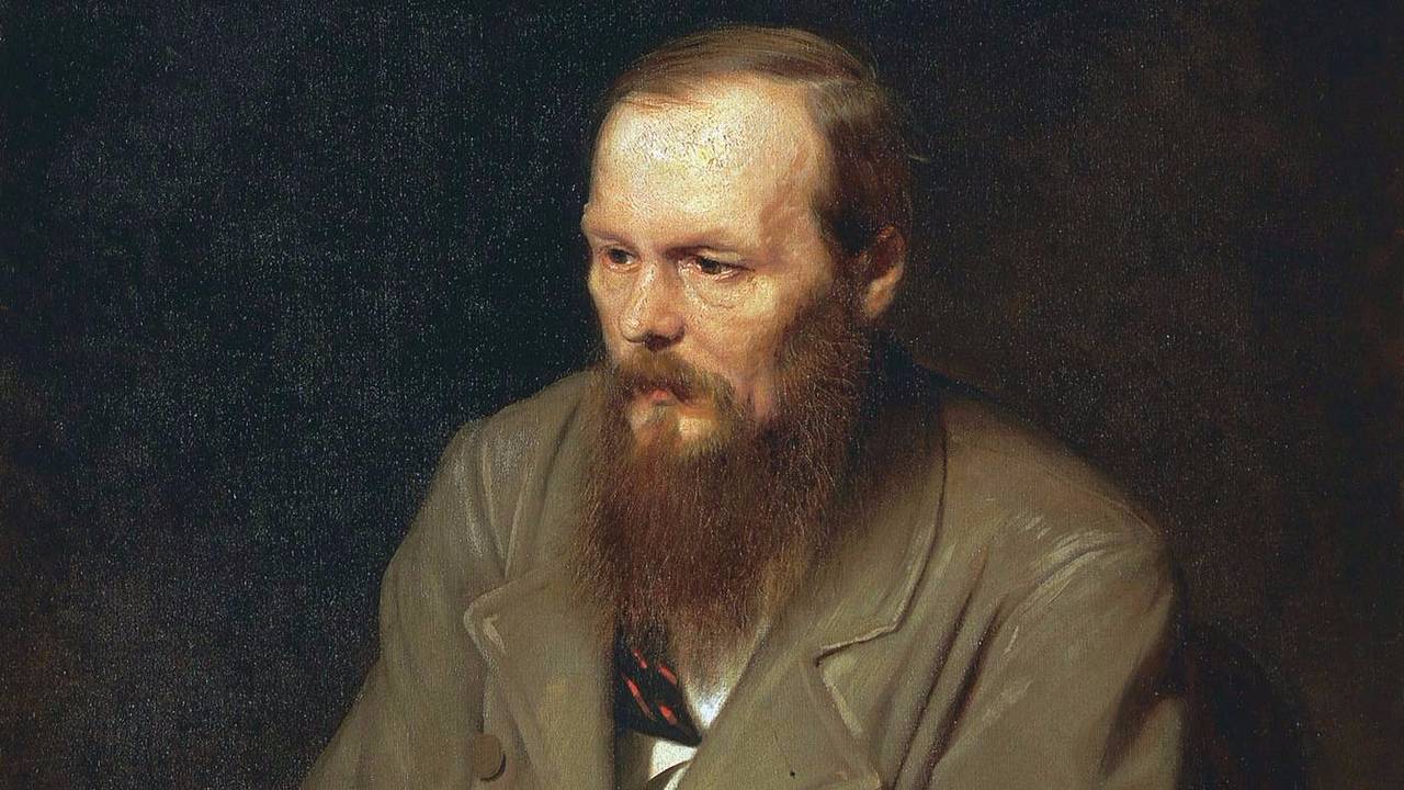 Fjodor Dostojevskij Portrett av Vasilij Perov, 1872. Vasily Perov [Public domain], via Wikimedia Commons