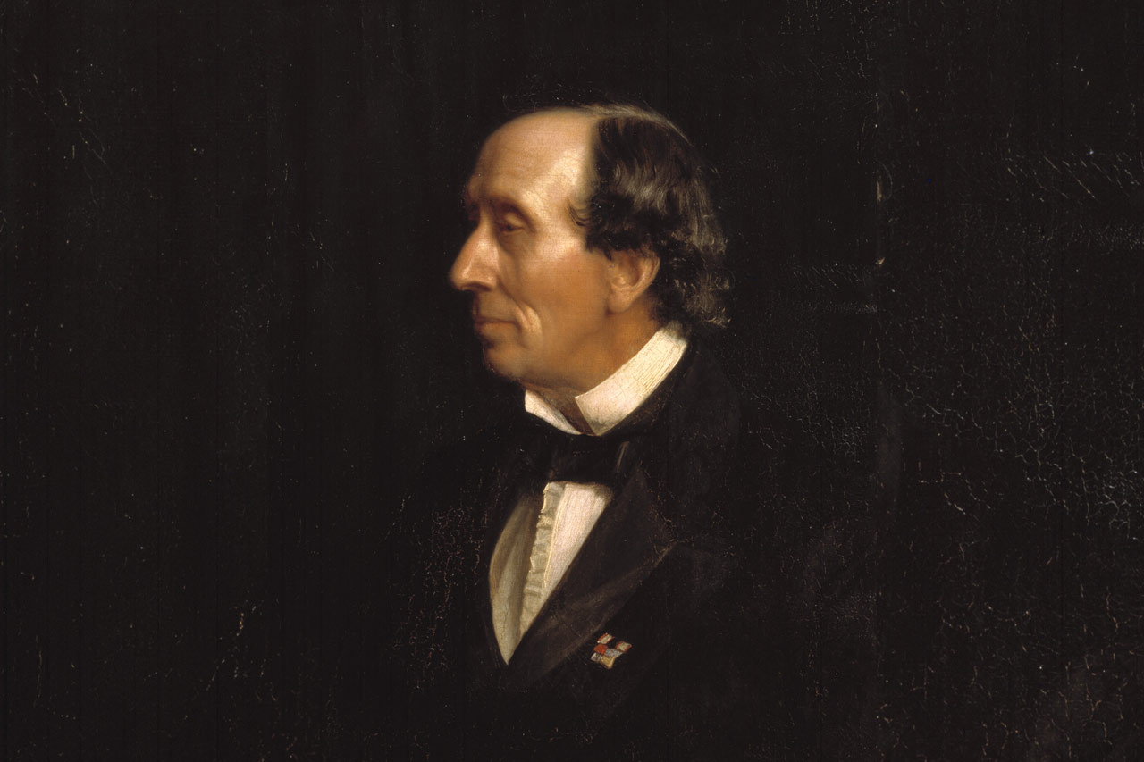 Maleri av H.C. Andersen. Foto: Wikimedia Commons