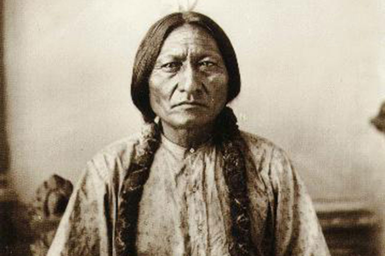 Sitting Bull fotografert i 1883. Foto: D F Barry / Public Domain / Wikimedia Commons