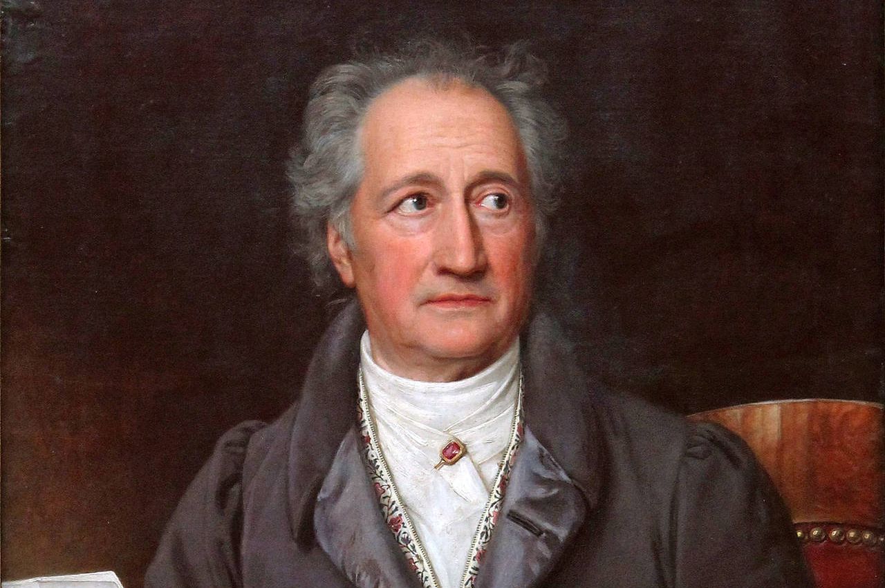  Goethe. Joseph Karl Stieler [Public domain], via Wikimedia Commons