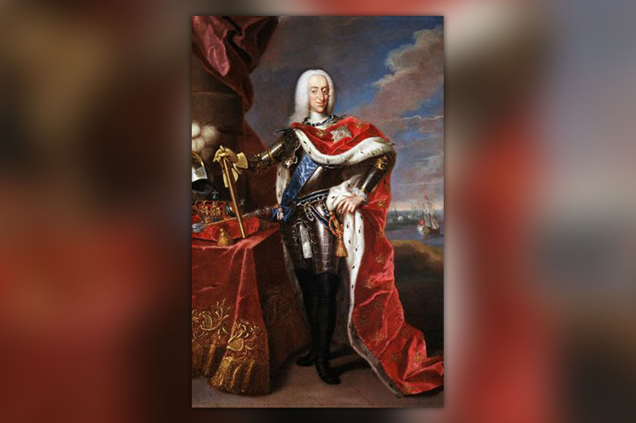 Portrett av Christian VI av Danmark (1699-1746). Foto: Wikimedia Commons