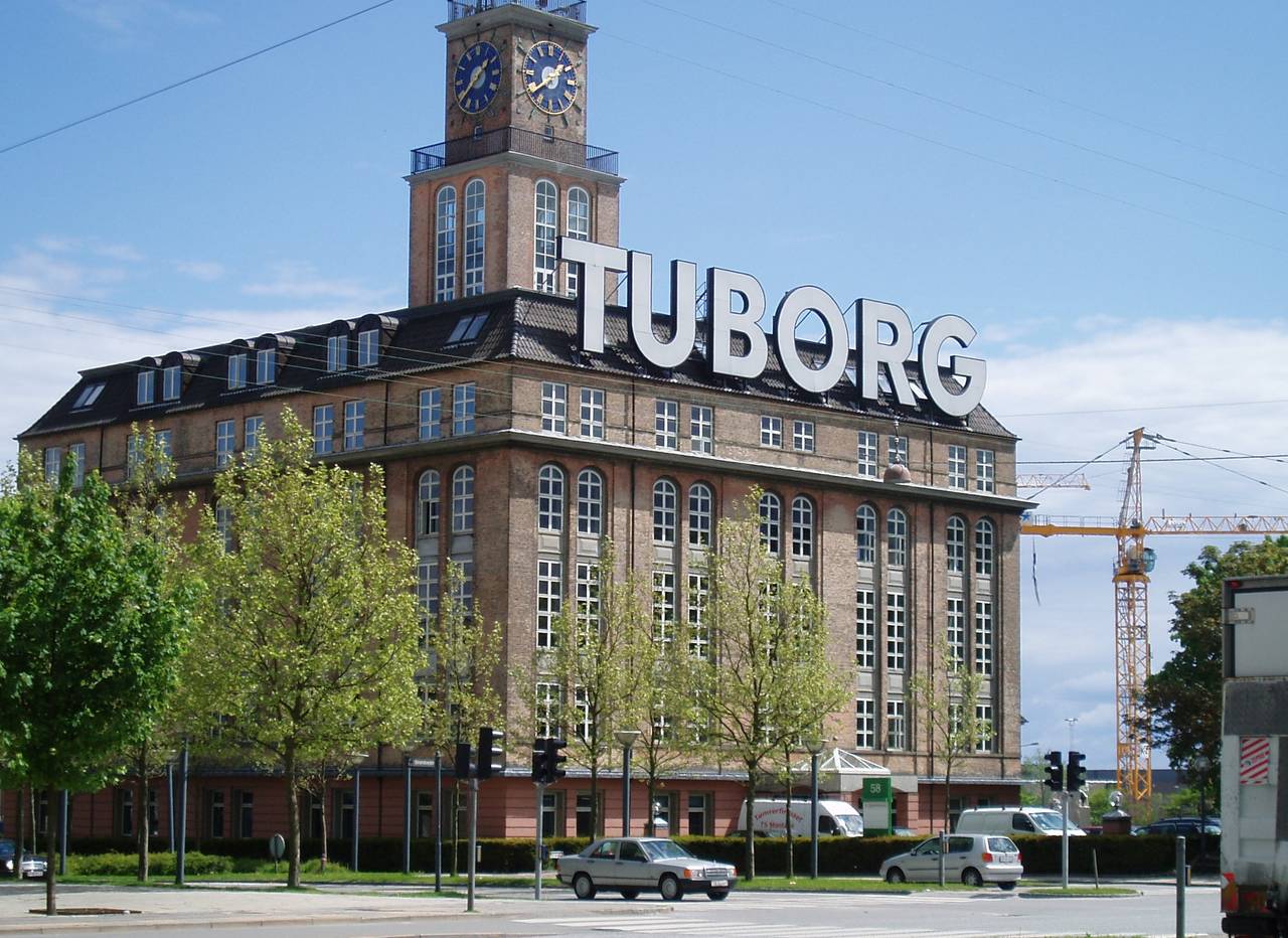 Tuborgs tidligere kontorer er det eneste som er igjen av det gamle bryggerikomplekset i Hellerup. Foto: Wikimedia Commons