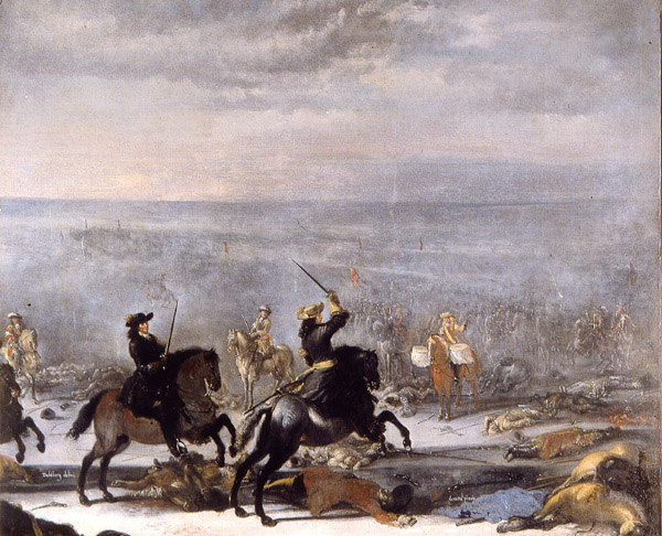 Charles XI Battle of Lund - Johann Philipp Lemke [Public domain], via Wikimedia Commons
