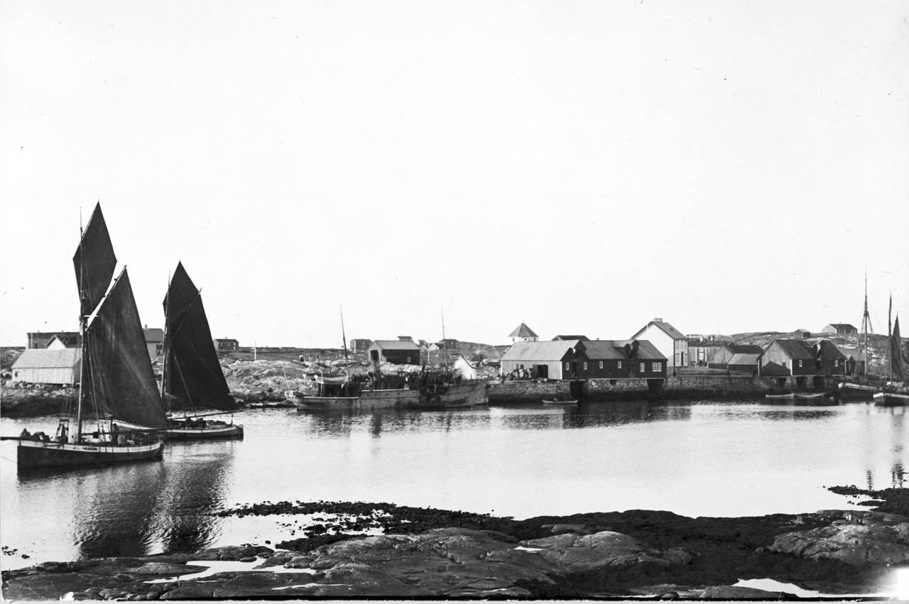 Titran, ca. 1900. Foto: Sødahl/NTNU Universitetsbiblioteket