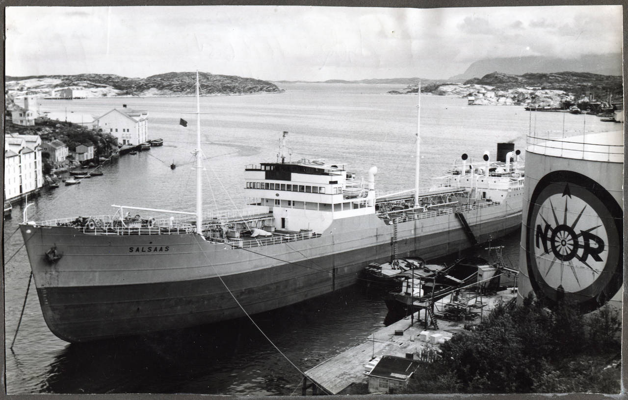 NOR tankanlegg på Nordlandet, Kristiansund. Statsarkivet i Stavanger