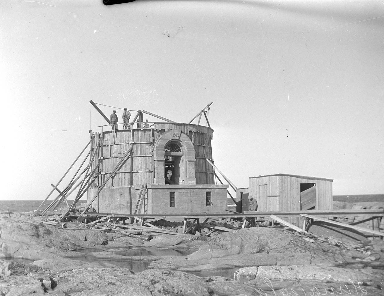 Hauggjegla, Smøla, ca 1890-1900. Riksarkivet, Fyrdirektoratet.