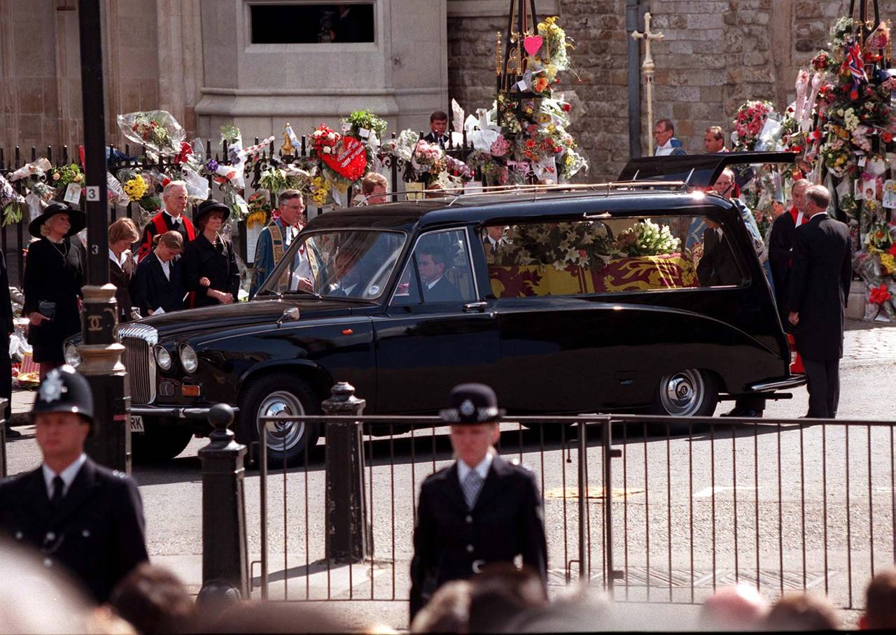 Diana, prinsessen av Wales' begravelse. Foto: Star Images
