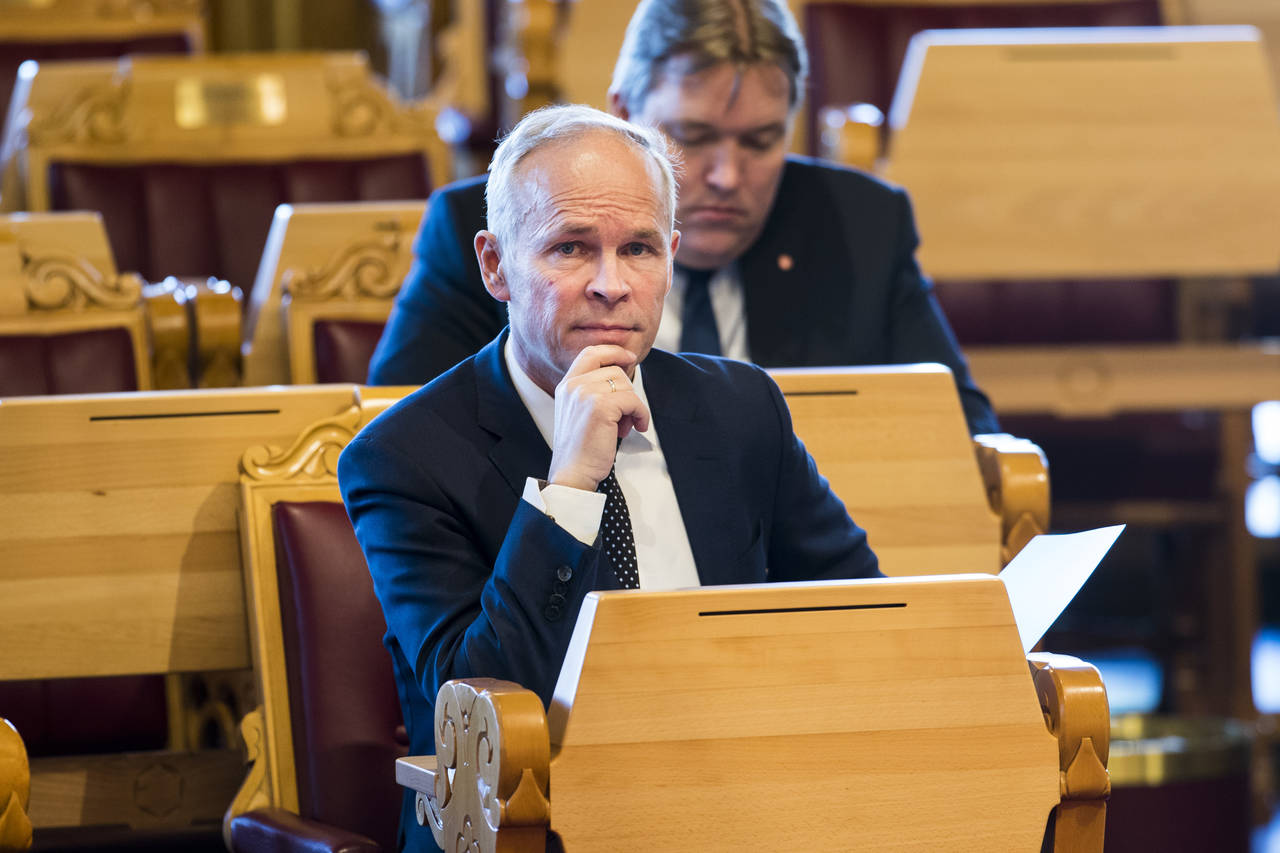 Kunnskaps- og integreringsminister Jan Tore Sanner, her under Stortingets spørretime onsdag nylig. Foto: Tore Meek / NTB scanpix
