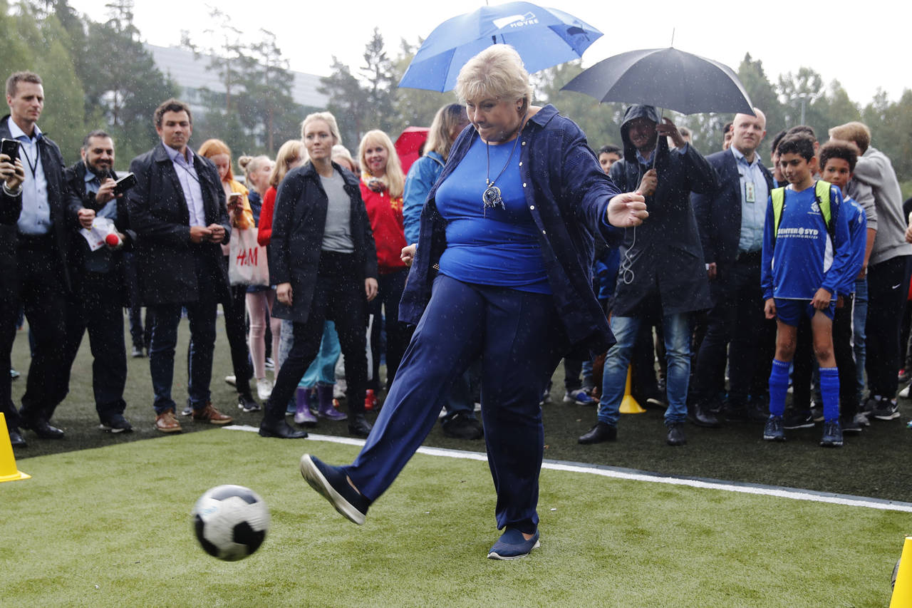 Erna Solberg. Foto: Cornelius Poppe / NTB scanpix