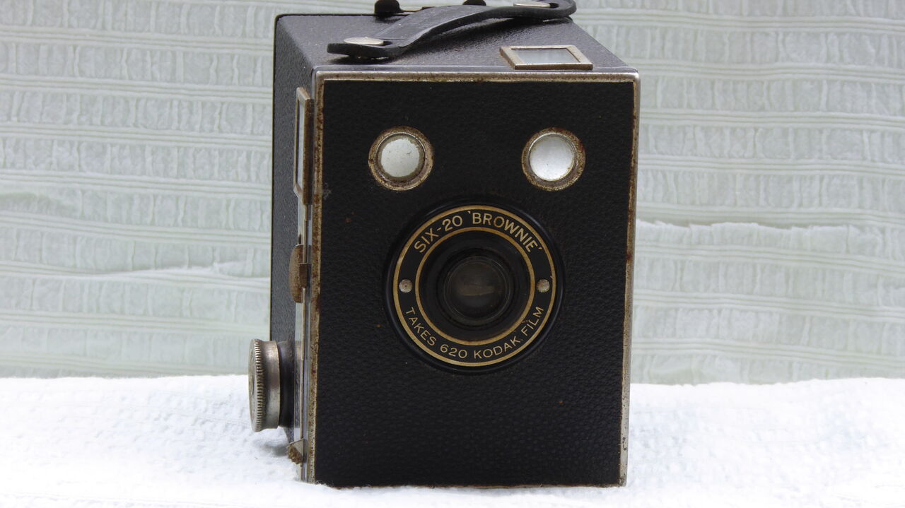 Kodak six-20 Brownie. Foto: Bengt Gustav Eriksson