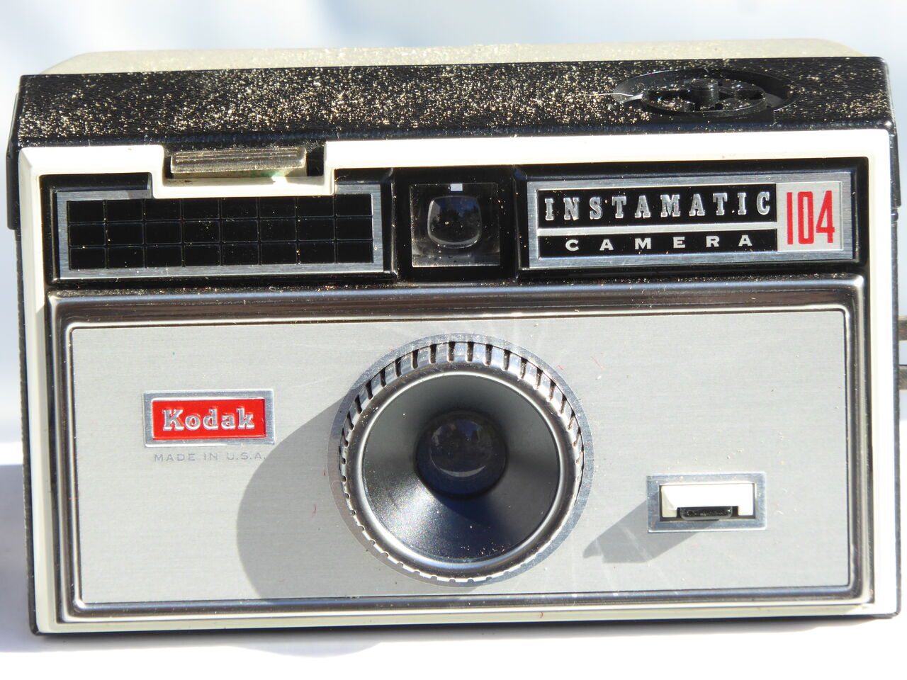Kodak Instamatic 104. Foto: Bengt Gustav Eriksson