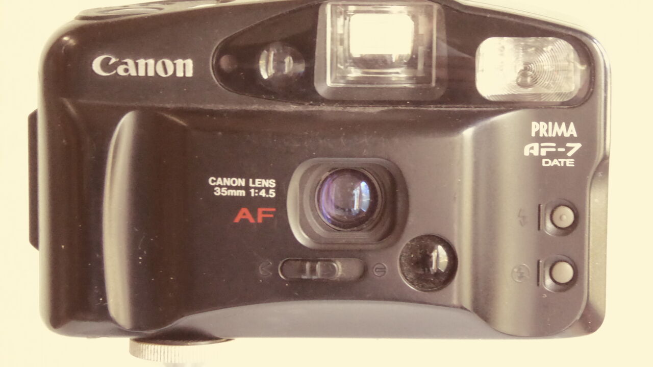 Canon Prima AF-7. Foto: Bengt Gustav Eriksson