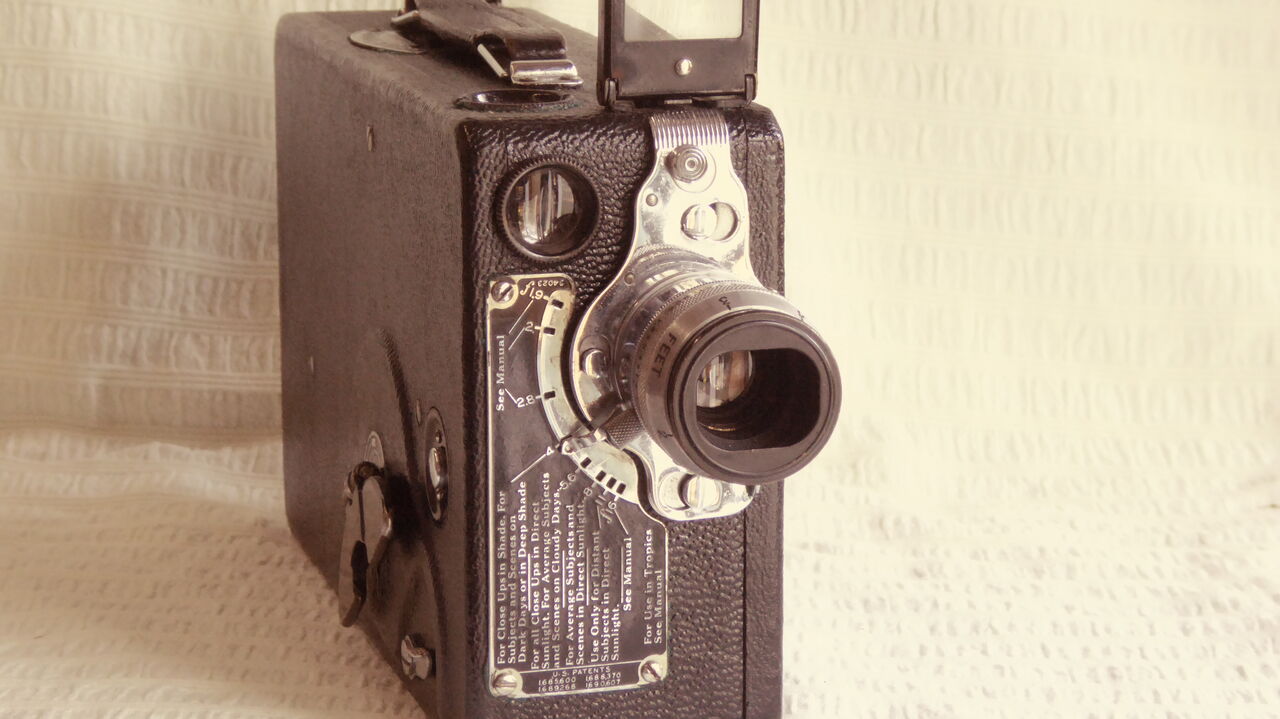 Cine Kodak model BB. Foto: Bengt Gustav Eriksson