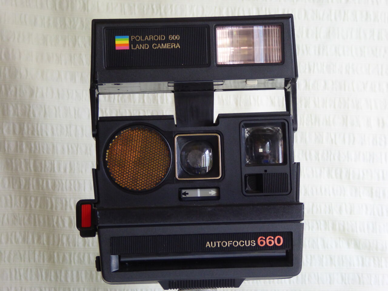 Polaroid 660 Autofokus Land Camera. Foto: Bengt Gustav Eriksson