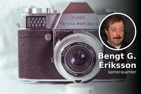 Kodak Retina Reflex S. Foto: Bengt Gustav Eriksson