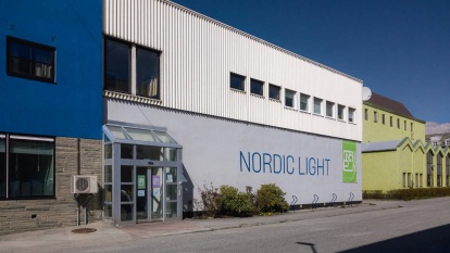 Nordic Light holder til i Konsul Knudtzons gate 4b midt i Kristiansund sentrum. Foto: Kurt Helge Røsand / KSU.NO