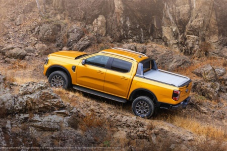 ARBEIDSBIL: Ford Ranger er mest solgt i Europa i sin sjanger. Neste år kommer en ny versjon. Foto: Produsenten