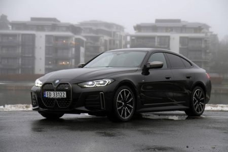 TOPPUTGAVE: M50 er topputgaven av i4-modellen til BMW og den de aller fleste norske kundene har bestilt, ifølge importøren. Foto: Morten Abrahamsen / NTB