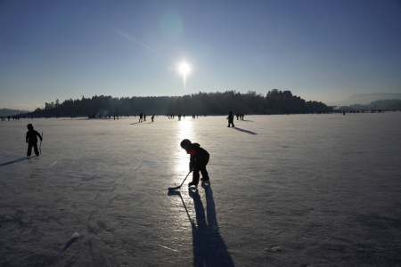 Det har ikke vært så kaldt i en januar måned på ti år. Foto: Håkon Mosvold Larsen / NTB