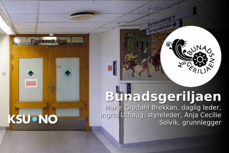 Stengt fødeavdeling på Kristiansund sykehus. Foto: Steinar Melby / KSU.NO