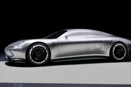 OM NOEN ÅR: I 2025 skal Mercedes komme med elbiler som er bygget av deres spesialavdeling, AMG, fra grunnen av. Foto: Produsenten