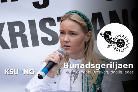 Marie Grødahl Brekkan, daglig leder i Bunadsgeriljaen. Foto: Steinar Melby, KSU.NO