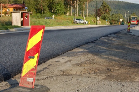  Illustrasjonsbilde asfaltlegging. Foto: Møre og Romsdal fylkeskommune