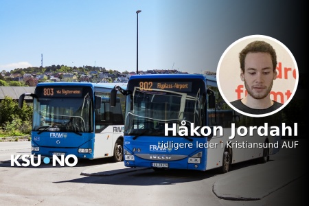 Hva hvis bussen hadde vært helt gratis å bruke, spør Håkon Jordahl. Foto: Steinar Melby / KSU.NO