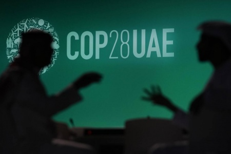 Klimatoppmøte i Dubai starter torsdag. Foto: Rafiq Maqbool / AP / NTB