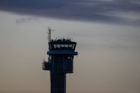 Hele luftrommet er midlertidig stengt i Sør-Norge torsdag morgen. Foto: Håkon Mosvold Larsen / NTB