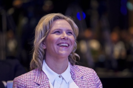 Sylvi Listhaug er klar for to nye år som Frps partileder. Foto: Terje Pedersen / NTB