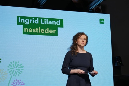 Ingrid Liland i Miljøpartiet De Grønne. Foto: MDG