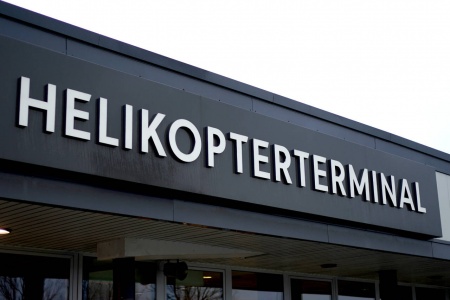 Det blir lite helikoptertrafikk fra terminalene på Sola og Flesland i dag. Foto: Terje Pedersen / NTB