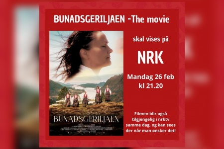 Filmen om Bunadsgeriljaen. Nå på NRK