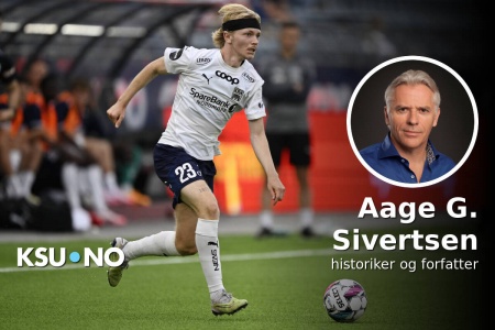 Heine Gikling Bruseth – en av de viktigste for at KBK skal holde seg i eliteserien også til neste år, i følge artikkelforfatter Aage G. Sivertsen. Foto: Carina Johansen / NTB