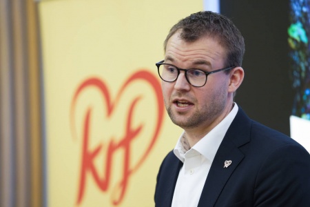 Tidligere leder Kjell Ingolf Ropstad i Kristelig Folkeparti tar ikke gjenvalg etter 16 år på Stortinget. Foto: Terje Bendiksby / NTB