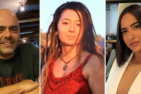 Fredag kunngjorde det israelske forsvaret (IDF) funnet av tre lik. Itzik Gelernter (56), Shani Louk (22) og Amit Buskila (28) ble drept under Hamas-angrepet mot musikkfestivalen Supernova og deretter fraktet til Gazastripen. Foto: Hostages Families Forum Headquarters / AP / NTB