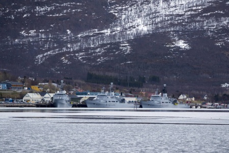 Ramsund Orlogsstasjon ved Ofotfjorden er et av stedene USA skal få tilgang i til med den nye avtalen. Foto: Heiko Junge / NTB