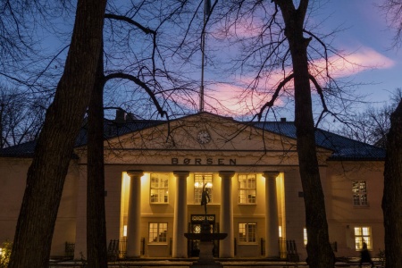 Onsdag er siste handelsdag i første kvartal, og den ender med ny toppnotering på Oslo Børs. Foto: Erik Flaaris Johansen / NTB