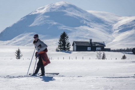 I år svarer cirka halvparten av nordmenn at de skal ha påskeferie, og de fleste vil tilbringe den på fjellet, viser en NHO-undersøkelse. Foto: Heiko Junge / NTB
