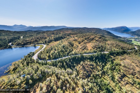 Veien over Nordmarka fra Bæverfjord til Skei i Surnadal. Foto: Steinar Melby, NettStudio