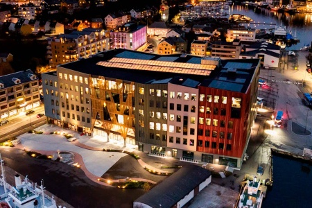 NEAS har hovedkontor på Campus Kristiansund. Foto: Heine Schjølberg